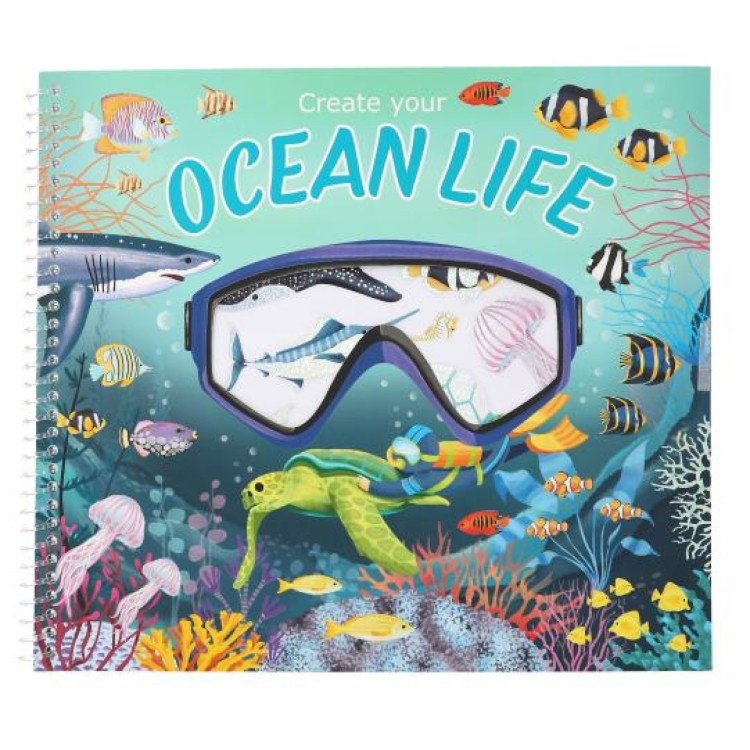 Create Your Ocean Life Sticker Book
