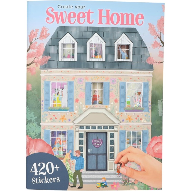 Create Your Sweet Home Sticker Book