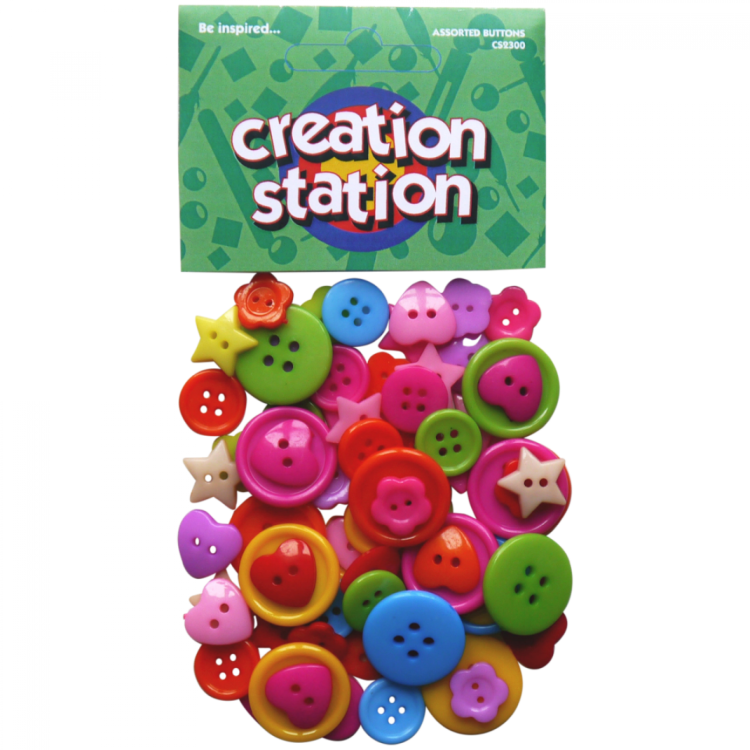 Creation Station Assorted Buttons