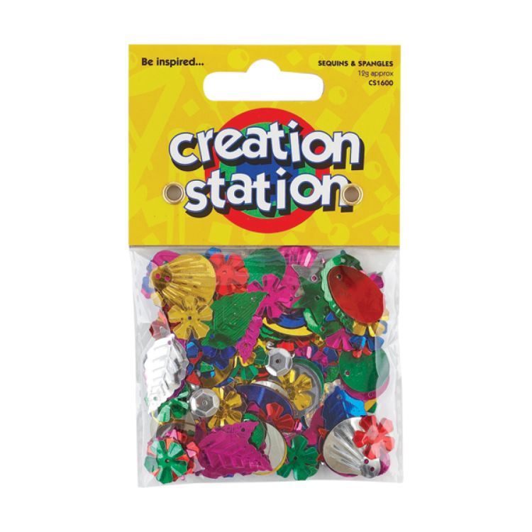 Creation Station Confetti & Sequins 12g