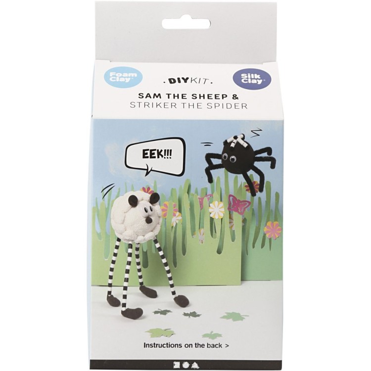 Creativ DIY Kit - Sam the Sheep & Striker the Spider