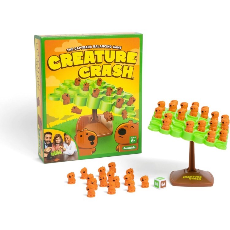 Creature Crash the Capybara Balancing Game