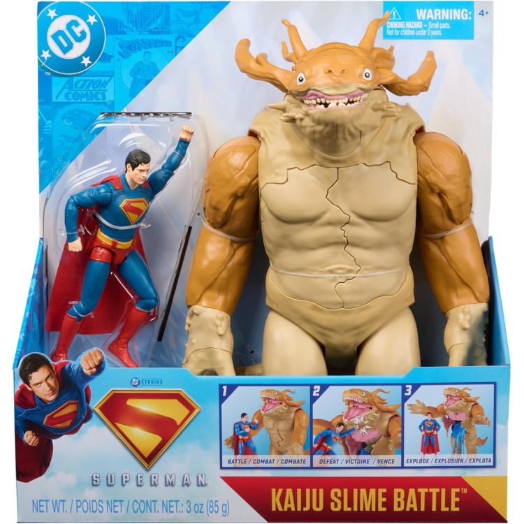 DC Superman vs Kaiju Slime Battle
