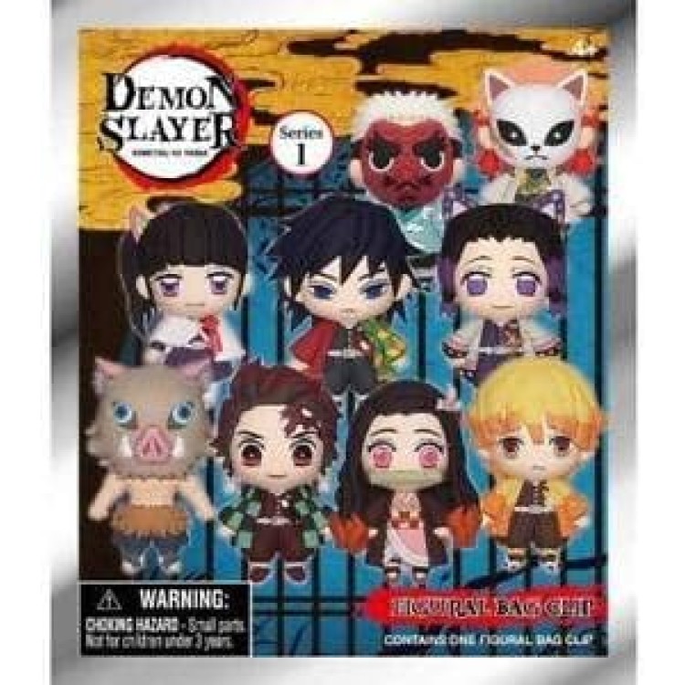Demon Slayer Figural Bag Clip