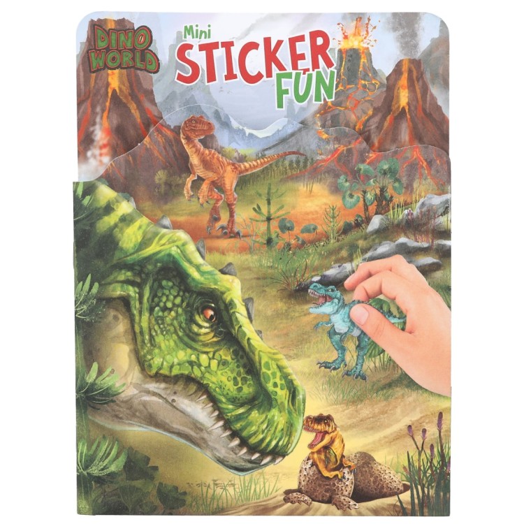 Dino World Mini Sticker Fun Book