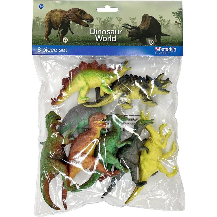 Dinosaur World 8 Piece Set