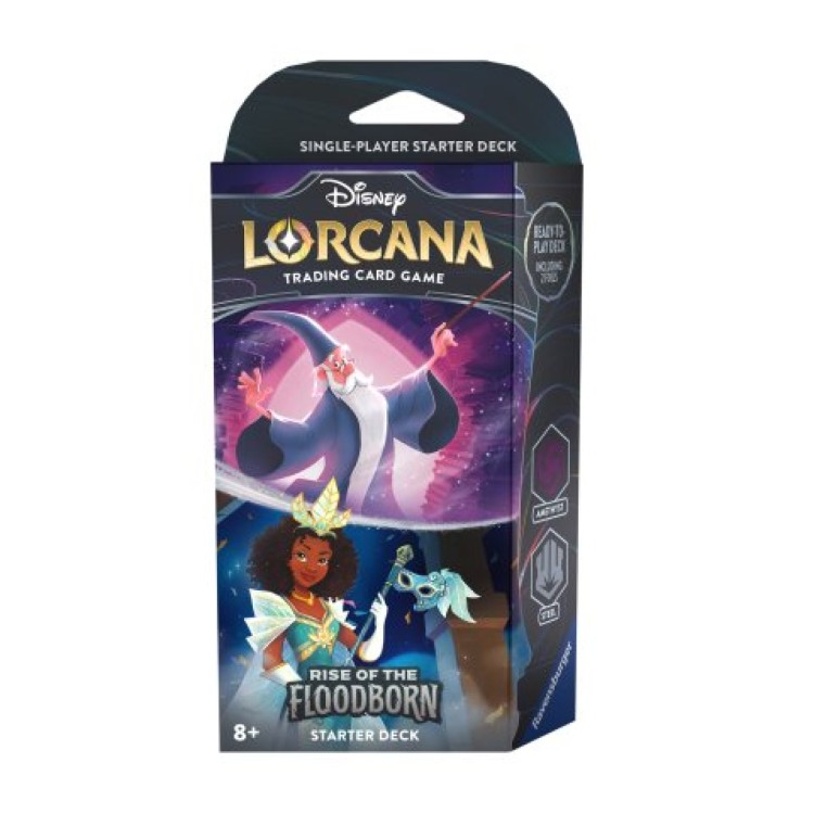 Disney Lorcana TCG Rise of the Floodborn Starter Deck - Merlin / Tiana