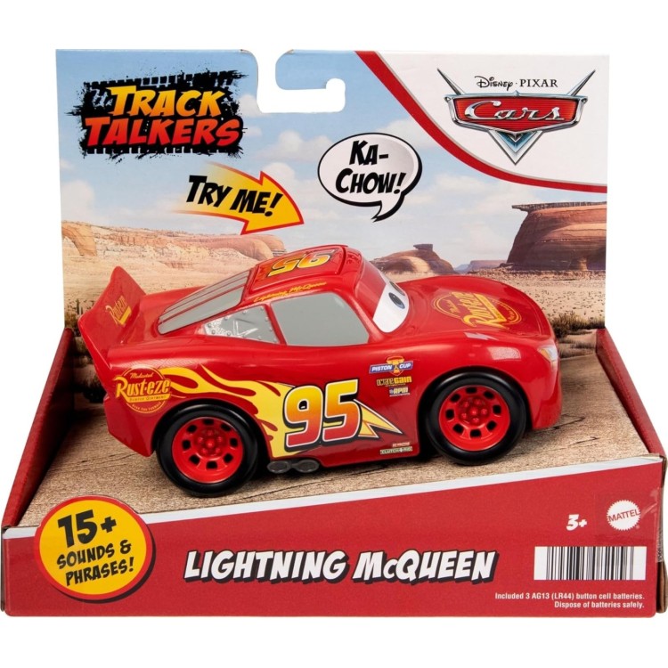 Disney Pixar Cars Trash Talkers Lightning McQueen