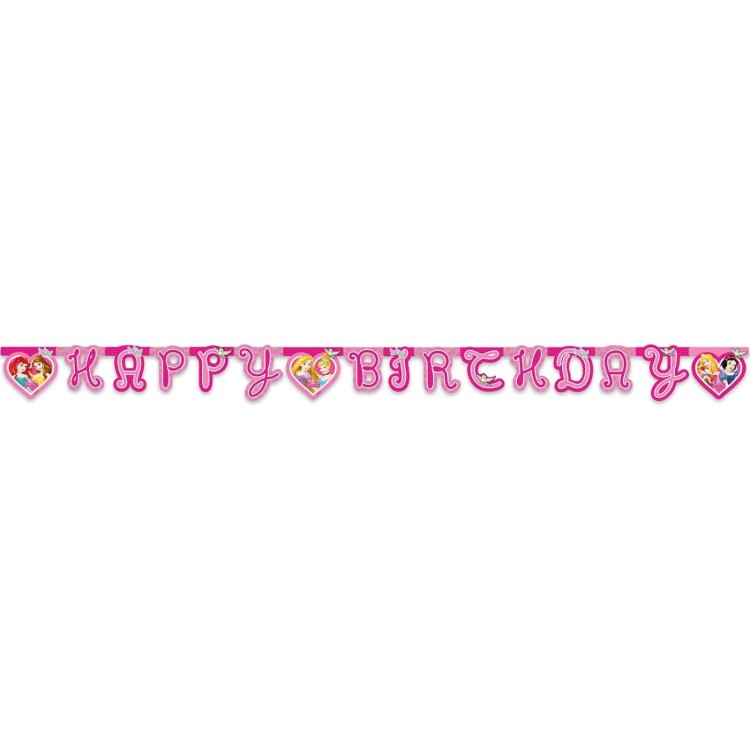 Disney Princess Paper Letter Banner