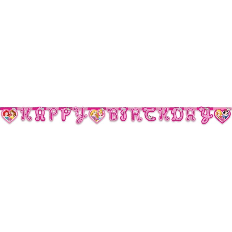 Disney Princess Paper Letter Banner