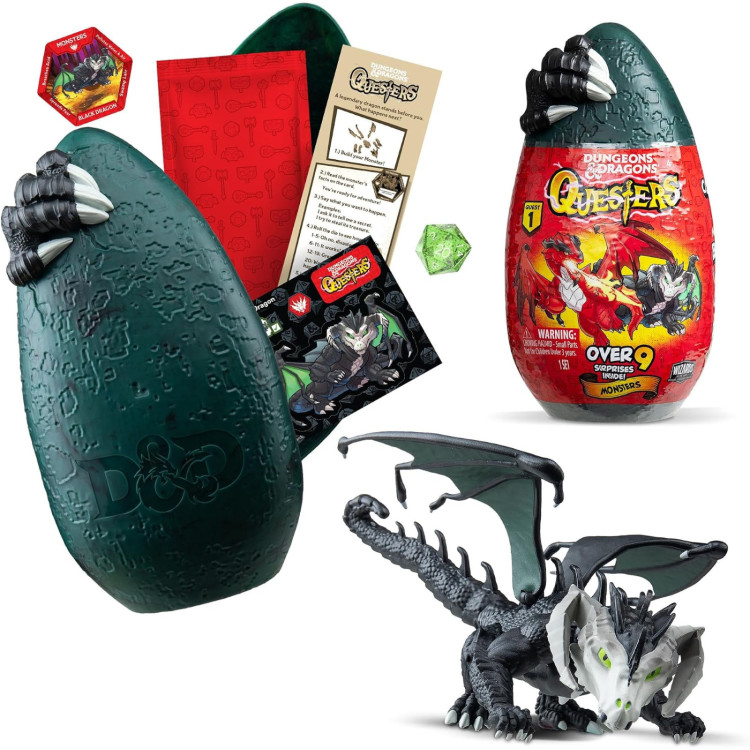 Dungeons & Dragons Questers Monster - Black Dragon
