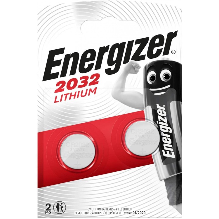 Energizer 2032 Lithium 3V Battery 2 Pack