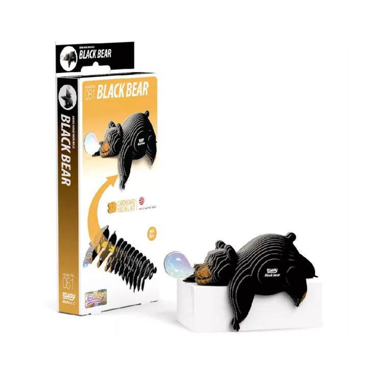 Eugy Black Bear 3D Model