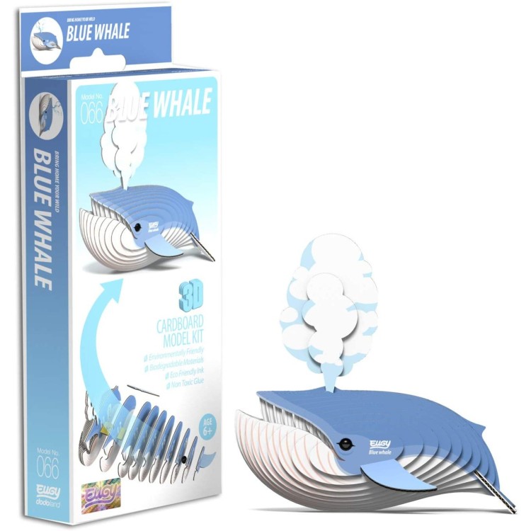 Eugy Blue Whale 3D Model