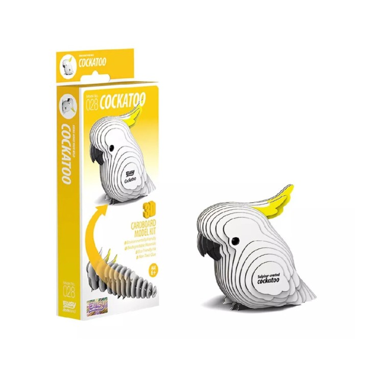 Eugy Cockatoo 3D Model