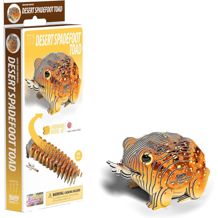 Eugy Desert Spadefoot Toad 3D Model