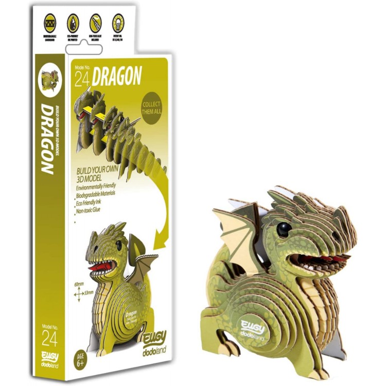 Eugy Dragon 3D Model