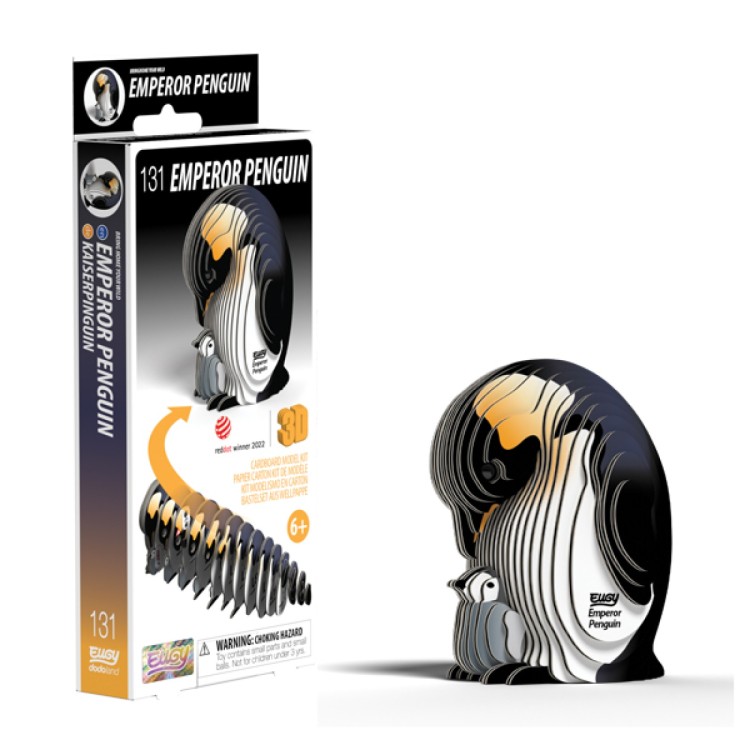 Eugy Emperor Penguin 3D Model