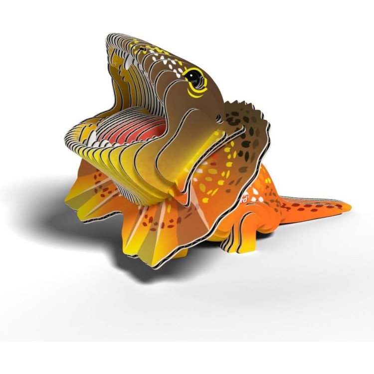 Eugy Frilled Lizard 3D Model