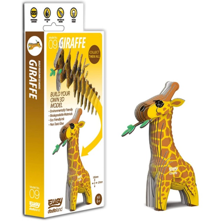 Eugy Giraffe 3D Model