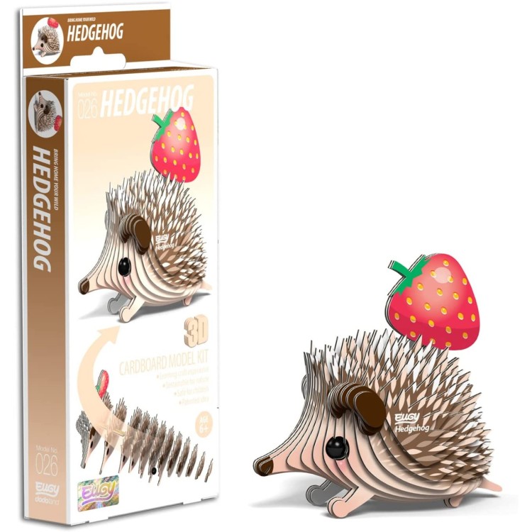 Eugy Hedgehog 3D Model