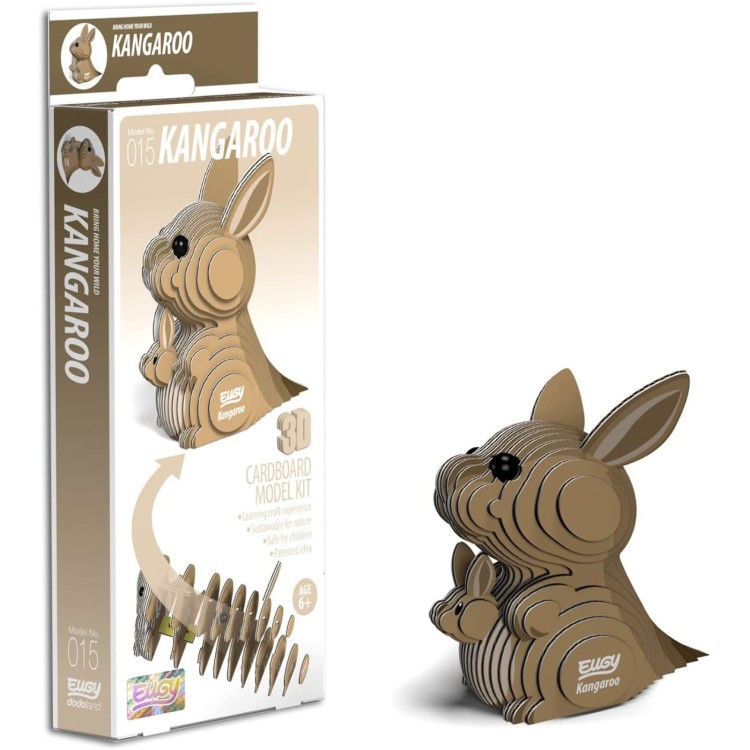 Eugy Kangaroo 3D Model