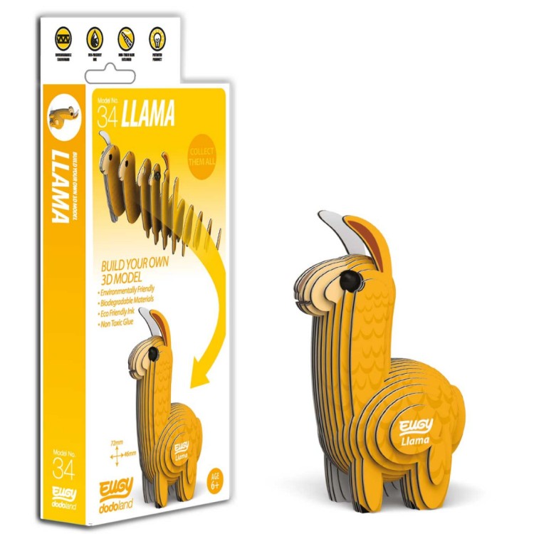 Eugy Llama 3D Model