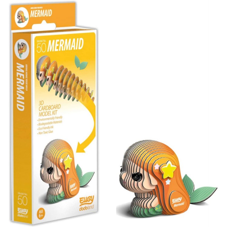 Eugy Mermaid 3D Model