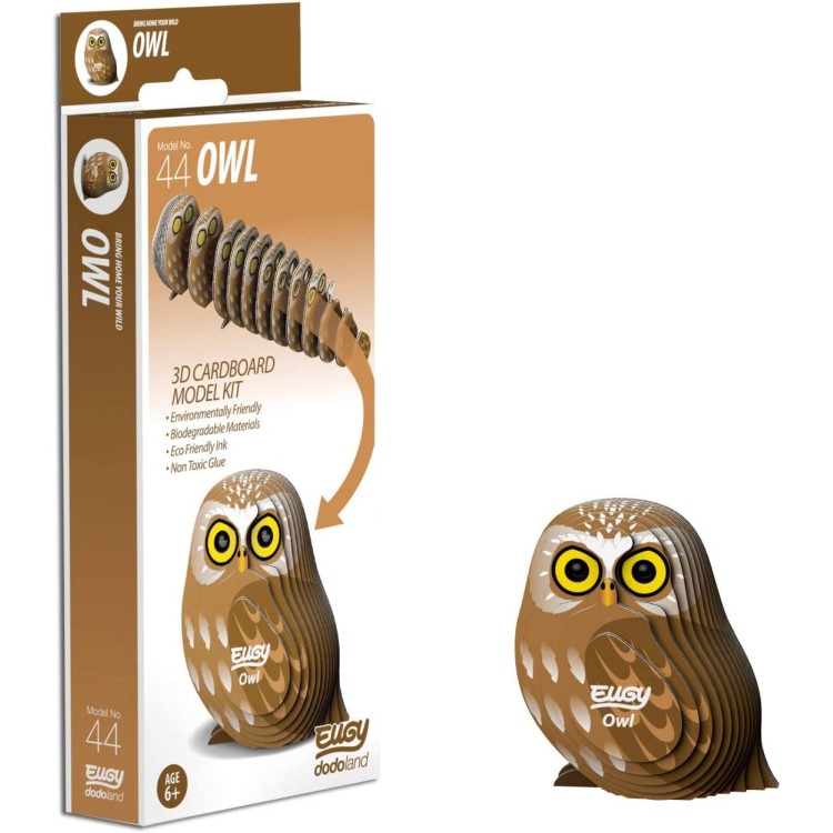 Eugy Owl 3D Model