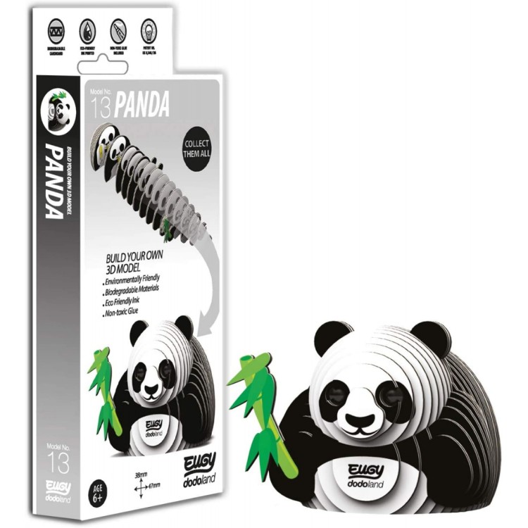 Eugy Panda 3D Model