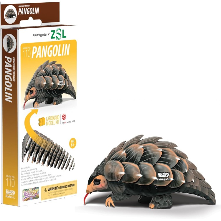 Eugy Pangolin 3D Model