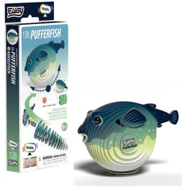 Eugy Pufferfish 3D Model