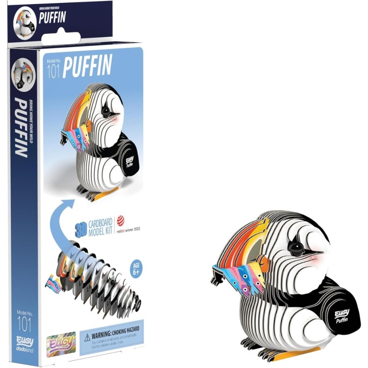 Eugy Puffin 3D Model