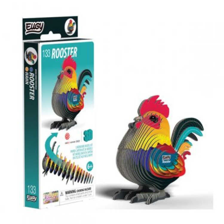 Eugy Rooster 3D Model