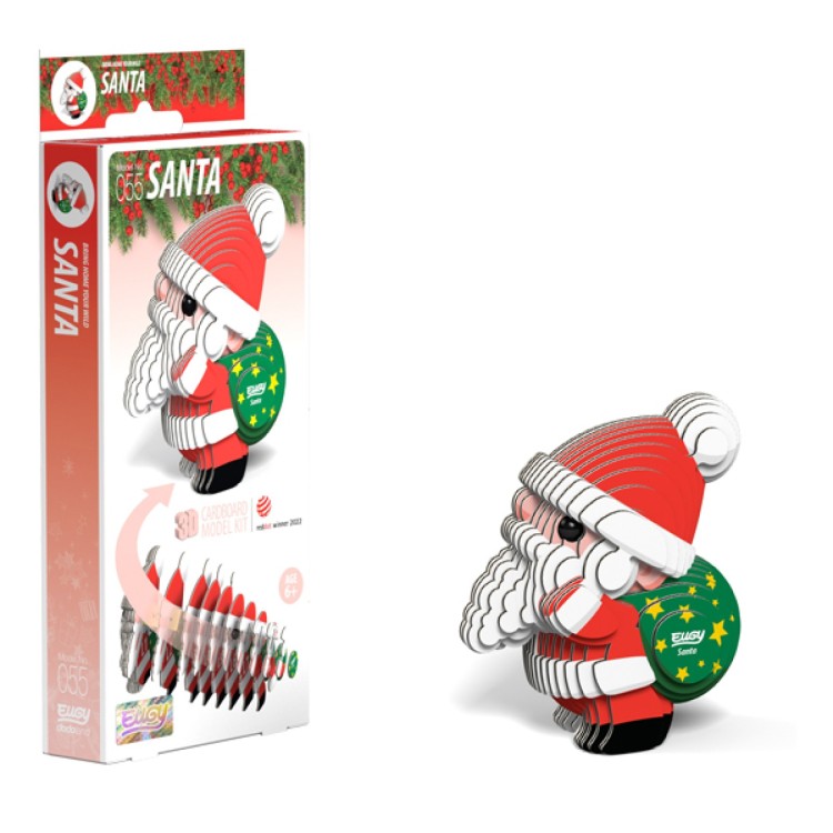Eugy Santa 3D Model