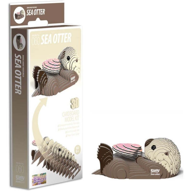Eugy Sea Otter 3D Model