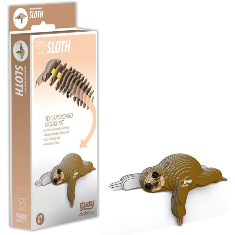 Eugy Sloth 3D Model