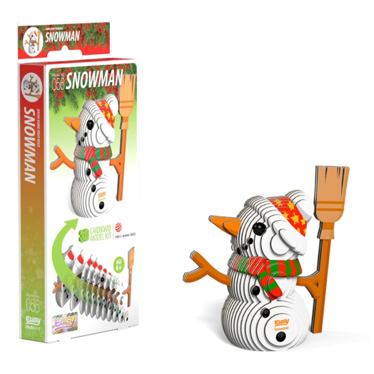 Eugy Snowman 3D Model