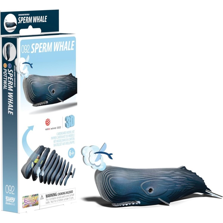 Eugy Sperm Whale 3D Model