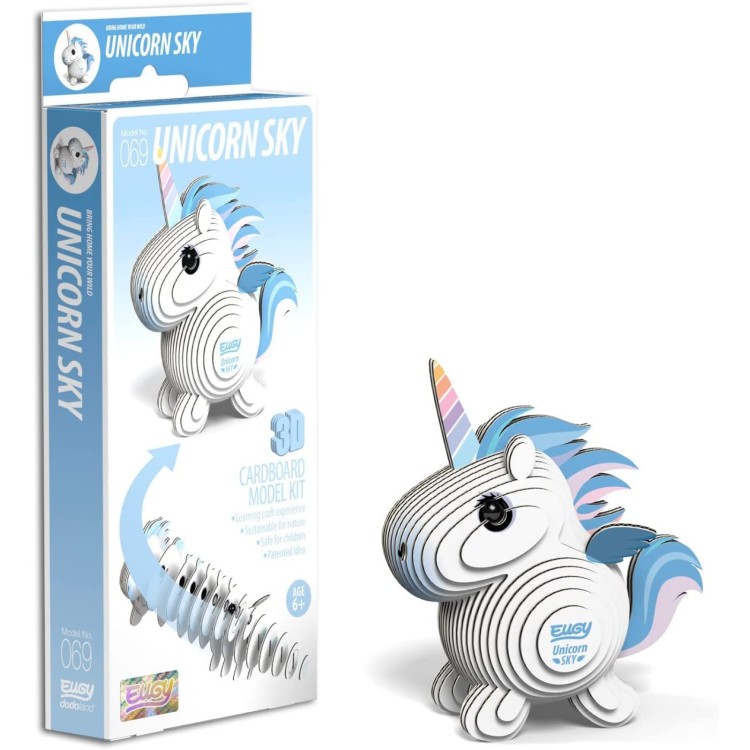 Eugy Unicorn Sky 3D Model
