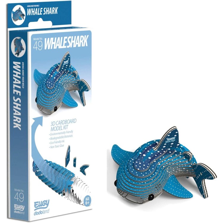 Eugy Whale Shark 3D Model