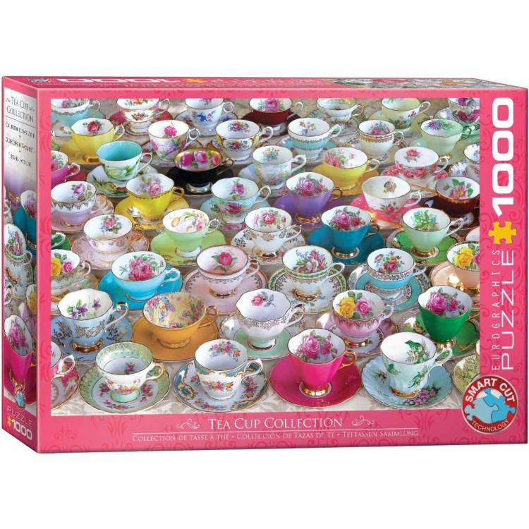Eurographics Tea Cup Collection 1000pc Puzzle