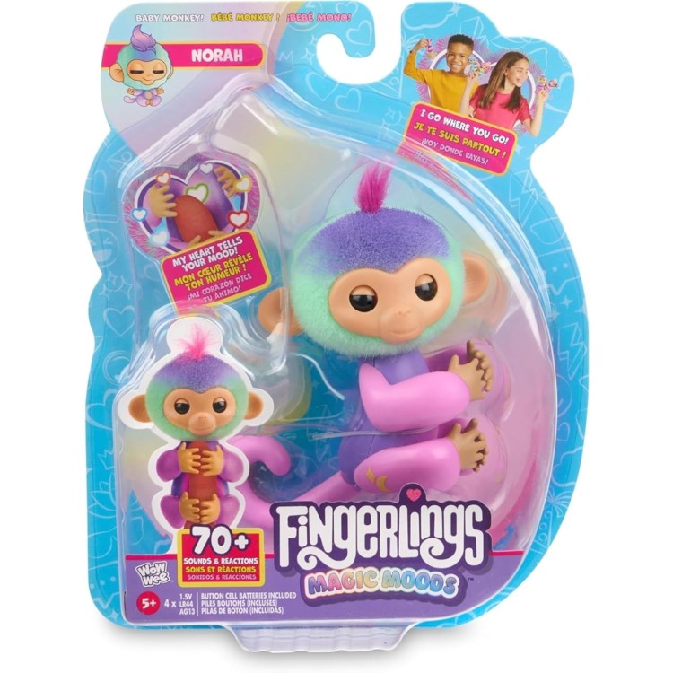 Fingerlings Magic Moods Norah Baby Monkey