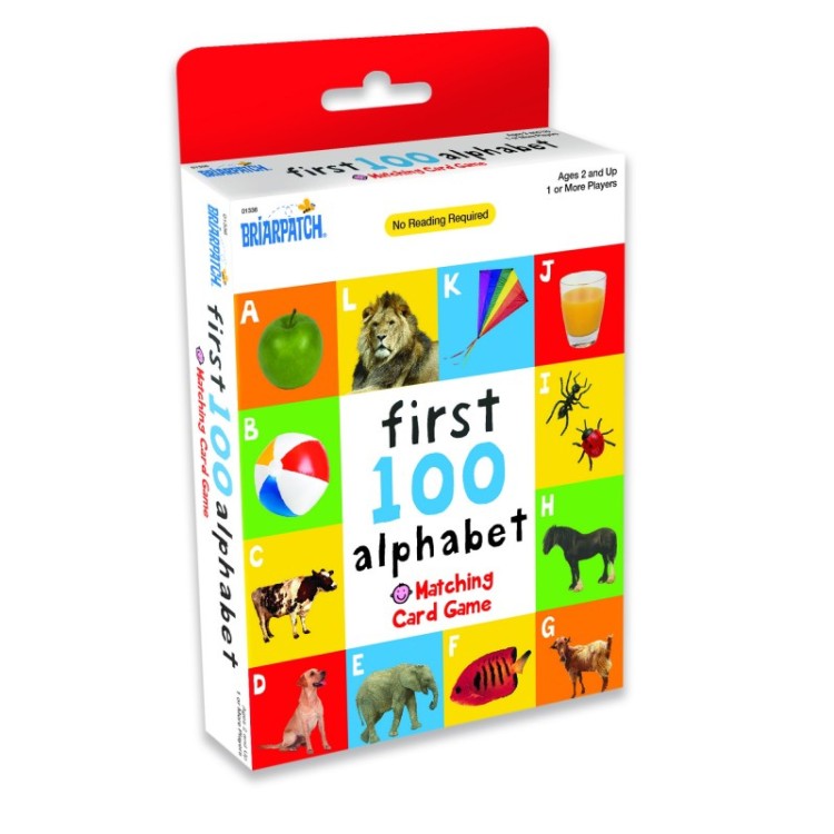 Briarpatch First 100 Alphabet Matching Card Game