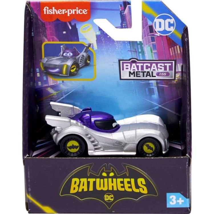 Fisher Price DC Batwheels 1:55 Die-Cast Car - Armored Bam the Batmobile