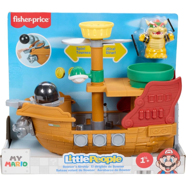 Fisher Price Little People My Mario Bowser's Airship
