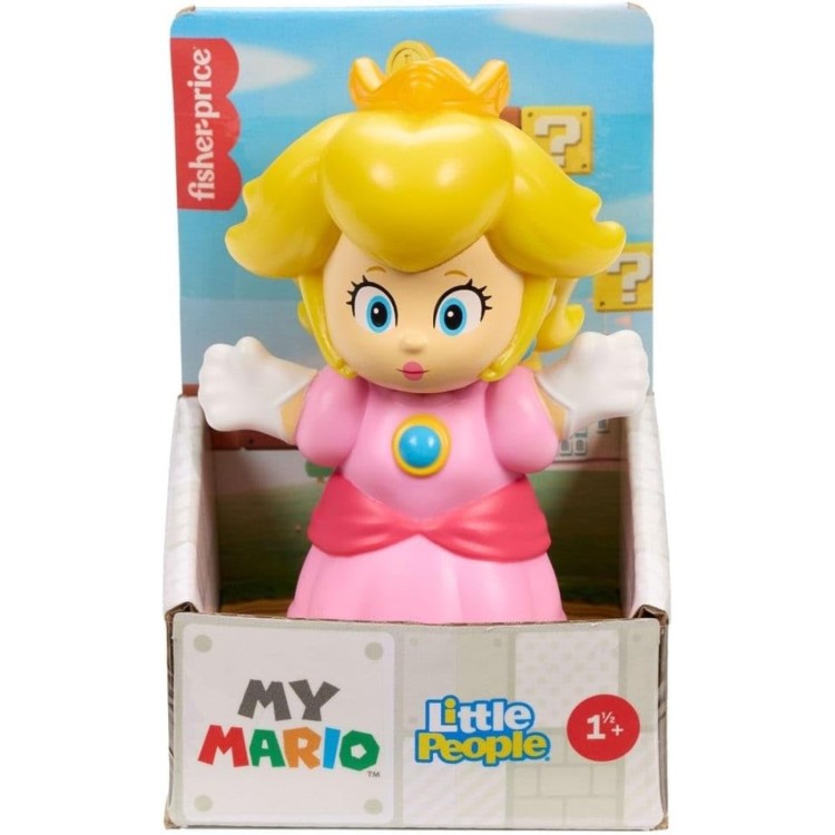 Fisher Price Little People My Mario Figure - Princess Peach