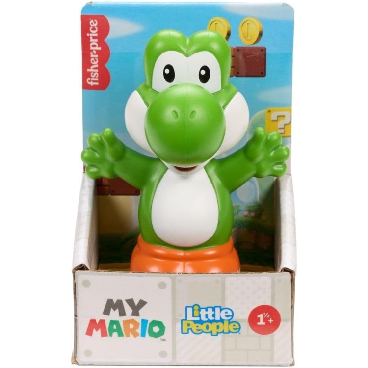 Fisher Price Little People My Mario Figure - Yoshi