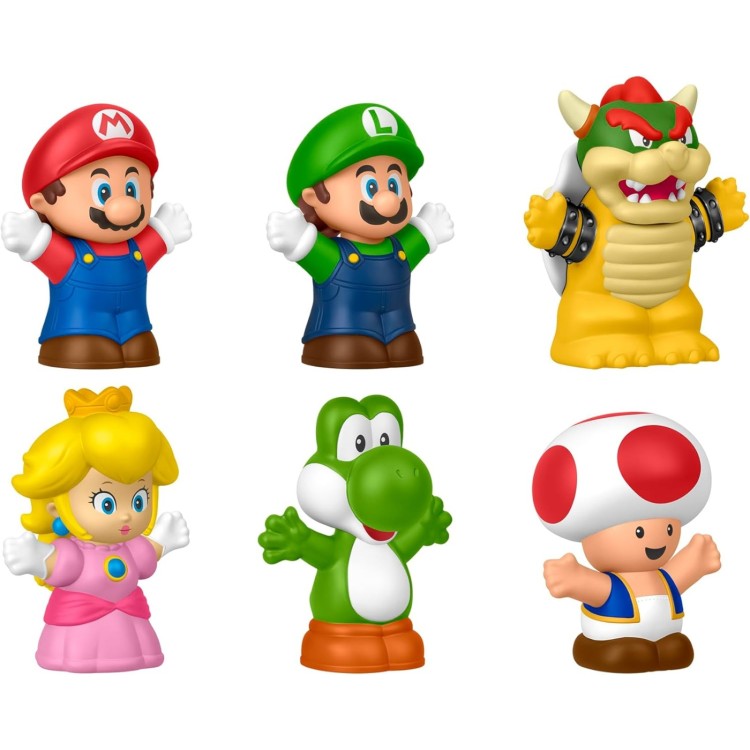 Fisher Price Little People My Mario Figure 6 Pack