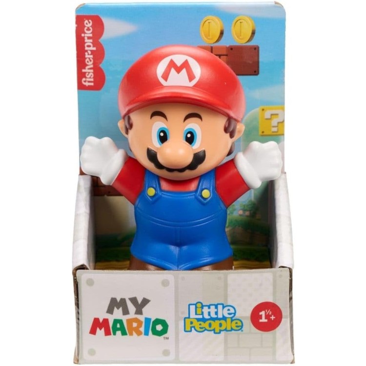 Fisher Price Little People My Mario Figure - Mario